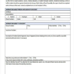 Incident Report Template Microsoft Database