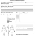 Injury Report Template Fill Out And Sign Printable Pdf Template