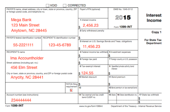 Interest Income Form 1099 INT What Is It Do You Need It 