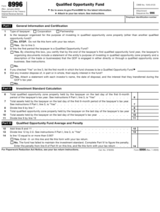 IRS Form 8996 Download Fillable PDF Or Fill Online Qualified