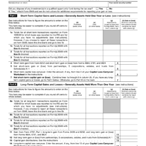 Irs Form To Report Sale Of Investment Property Property Walls