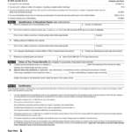 Irs Form W 8ben Td Ameritrade Fill Online Printable Fillable Blank