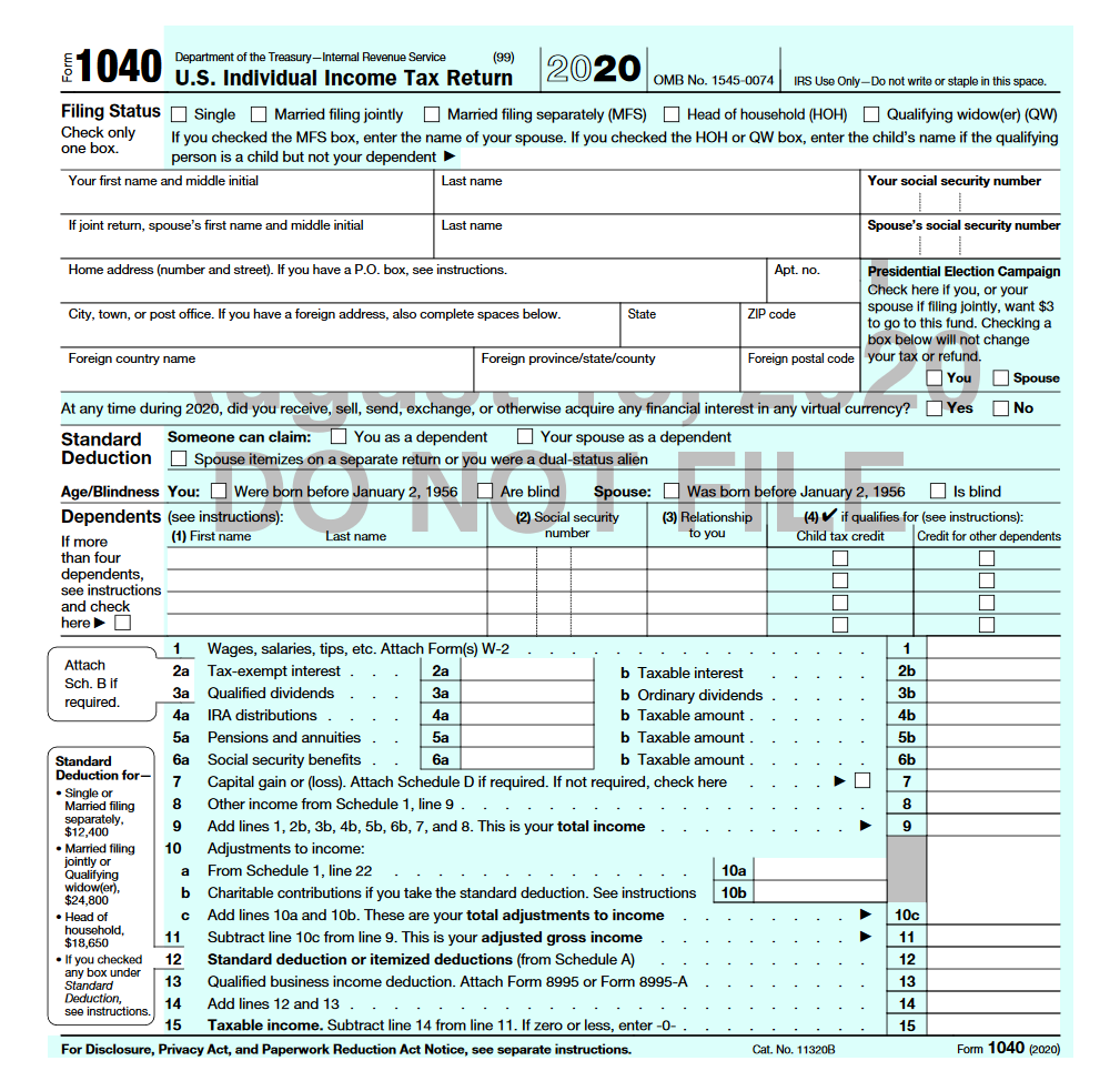 IRS Preempts Potential Crypto Tax Evasion With Update To Form 1040 