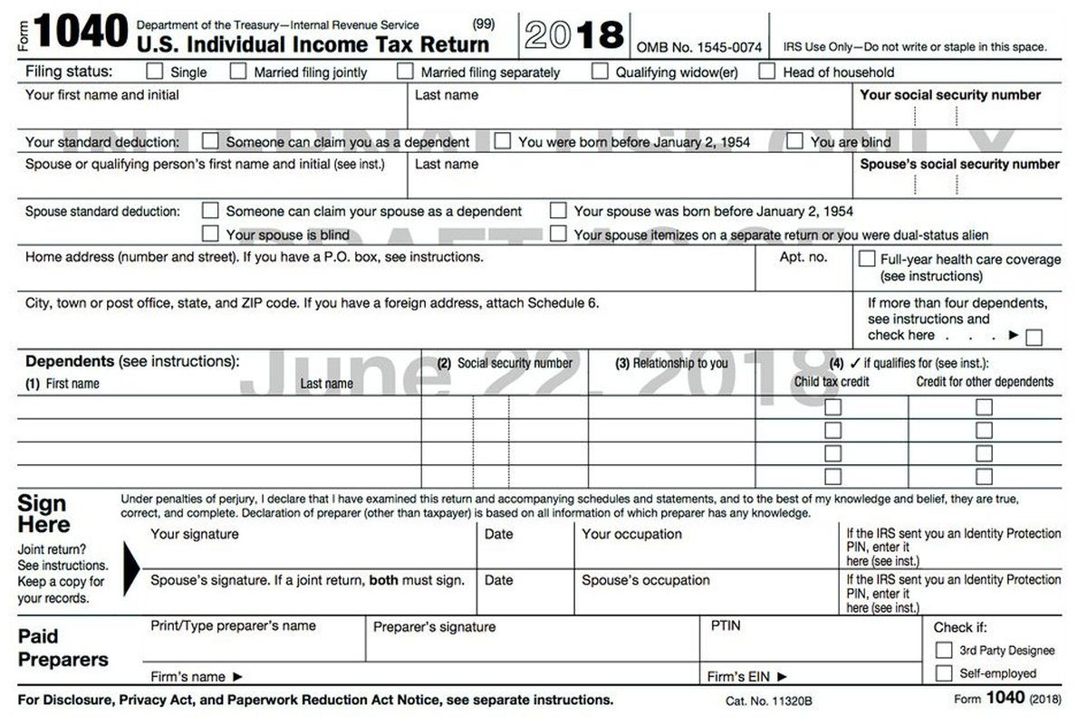 Letter From IRS Form 1040 1040 Form Printable