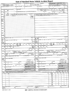 Maryland Accident Report Fill Online Printable Fillable Blank