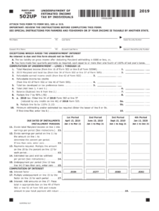 MD 502UP 2019 Fill Out Tax Template Online US Legal Forms