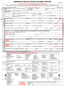 Minnesota Accident Report Fill Out And Sign Printable PDF Template