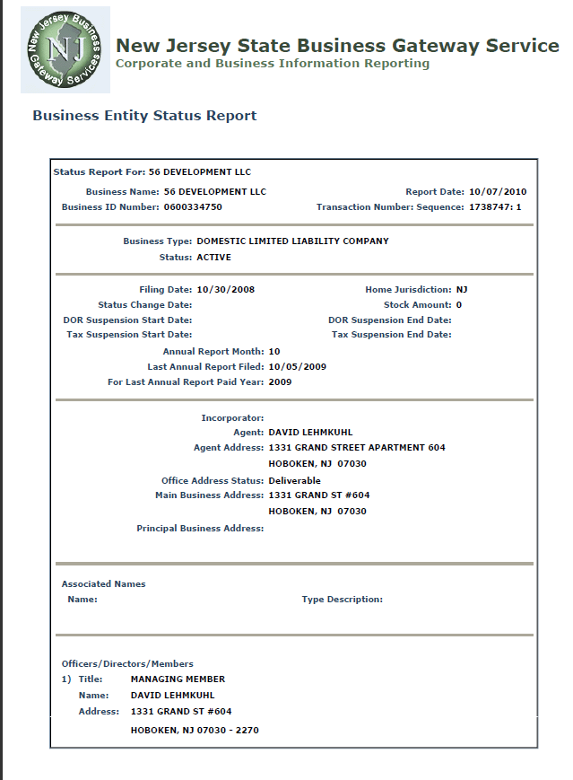 New Jersey Business Annual Report