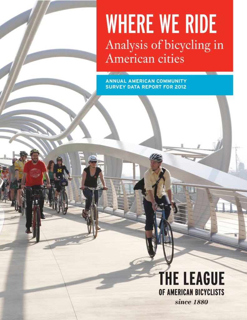 New Report Where We Ride League Of American Bicyclists