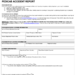 New York City Pedicab Accident Report Download Fillable PDF