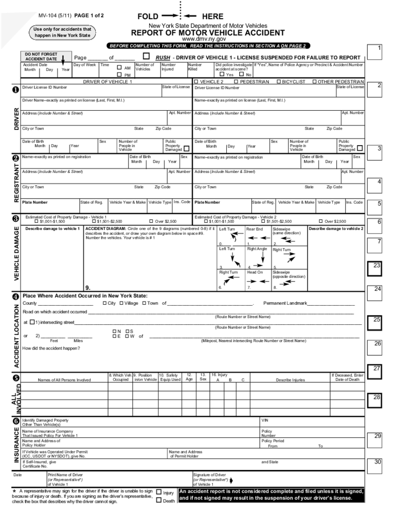 New York DMV Forms 207 Free Templates In PDF Word Excel Download