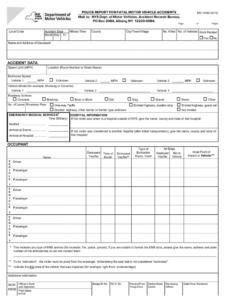 New York DMV Forms 207 Free Templates In PDF Word Excel Download