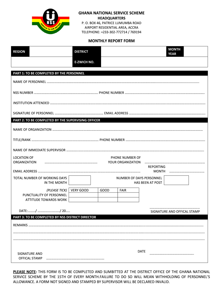 Nss Allowance Form Fill Online Printable Fillable Blank PdfFiller