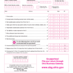 Ohio Ust Sales Tax Fill Online Printable Fillable Blank PdfFiller