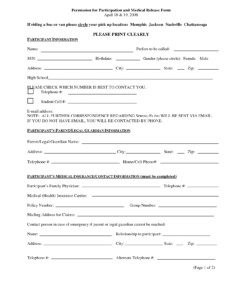 Print Medical Release Form Free Printable Medical Release Forms Http