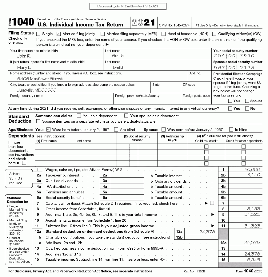 Publication 559 2017 Survivors Executors And Administrators