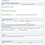 Restaurant Owner Accident Report Form Df67b35a ResumeSample ResumeFor