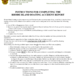 Rhode Island Boating Accident Report Download Fillable PDF Templateroller