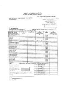 Sales Sellers Use Tax Report Form City Of Morgan Printable Pdf Download