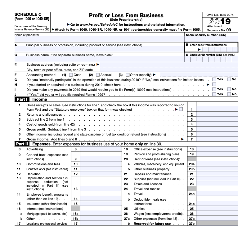 Sole Proprietorship Taxes A Simple Guide Bench Accounting