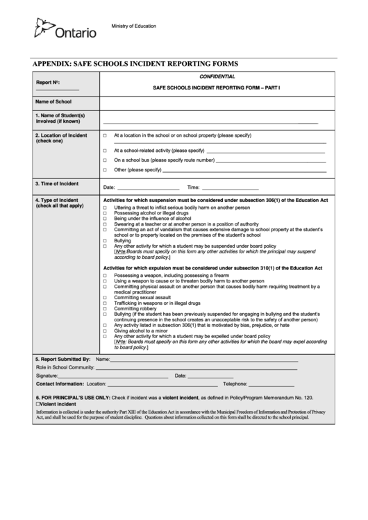 Top 6 Classroom Incident Report Form Templates Free To Download In PDF 