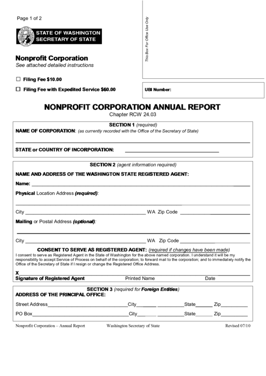Top Non Profit Annual Report Templates Free To Download In PDF Format