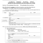 Travis County Probate Court Guardianship Fill And Sign Printable