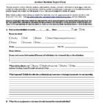 Tufts University Accident Incident Report Form 1 DocsBay