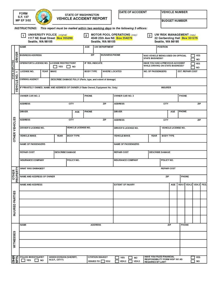 Vehicle Accident Report Form Template Doc Phenomenal Ideas Car With 