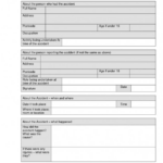 Vehicle Accident Report Form Template Professional Incident Report Body