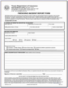 Workplace Accident Report Form Ontario