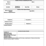 011 Large Incident Report Form Template Word Uk Shocking Throughout