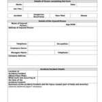 018 Template Ideas Construction Accident Report Form Sample In