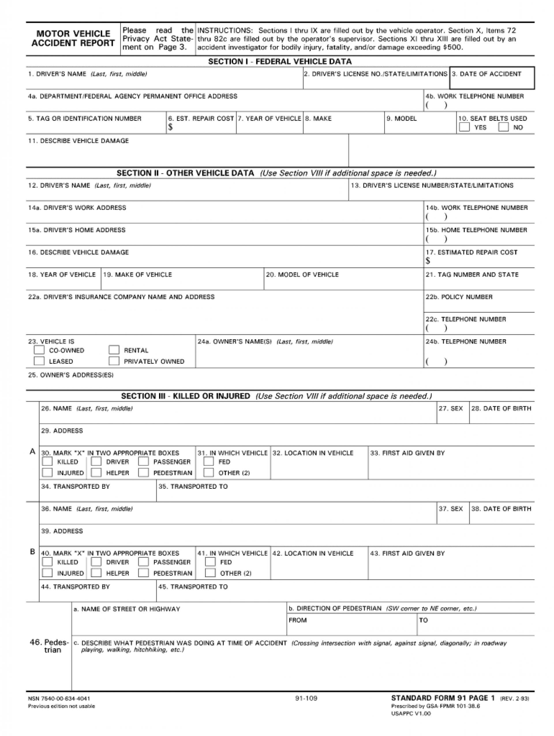 023 Fake Police Report Template Free Accident Unique With Fake Police 