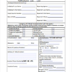 10 Incident Reporting Forms Sample Templates