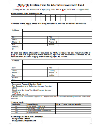 11 Investment Form Templates In PDF WORD Free Premium Templates