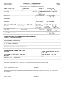 2007 Form TX DFPS 7239 Fill Online Printable Fillable Blank PdfFiller