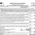 2017 HSA Form 8889 Instructions And Example HSA Edge