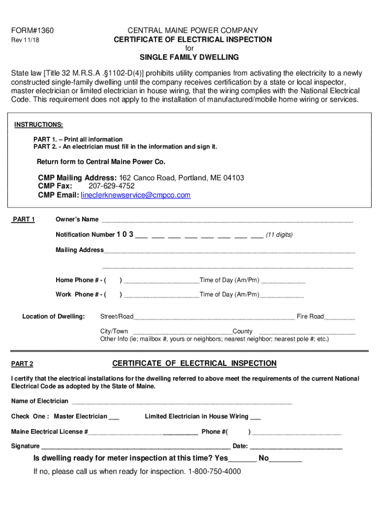 2018 2022 ME Form 1360 Fill Online Printable Fillable Blank PdfFiller