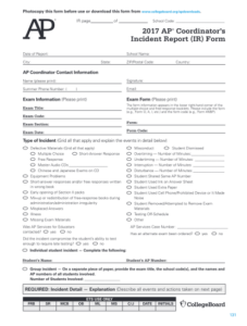 21 School Incident Report Form Page 2 Free To Edit Download Print