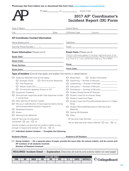 21 School Incident Report Form Page 2 Free To Edit Download Print 