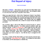 26 Employees Report Of Injury Form Free To Edit Download Print