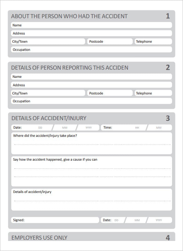 26 INFO INCIDENT REPORT TEMPLATE QLD PDF ZIP DOWNLOAD PRINTABLE CDR PSD 