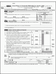 3 22 15 Foreign Partnership Withholding Internal Revenue Service