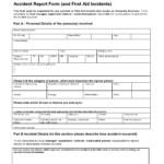 50 Accident Report Forms Car Work Injury More TemplateArchive