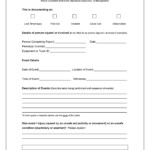 60 Incident Report Template Employee Police Generic TemplateLab