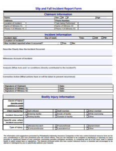 7 Incident Fall Report Templates In Google Docs Word Pages PDF XLS