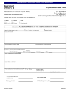 77 Incident Report Template Excel Page 2 Free To Edit Download