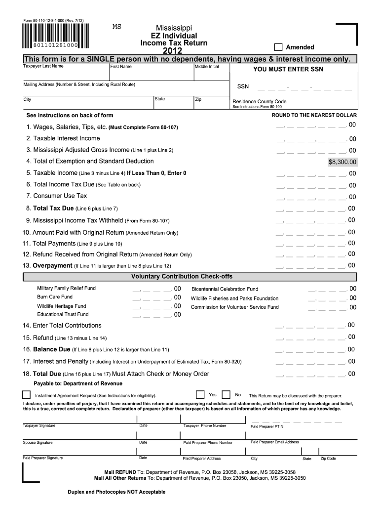 80 105 Mississippi Fill Out Sign Online DocHub