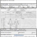Accident Injury Report Form